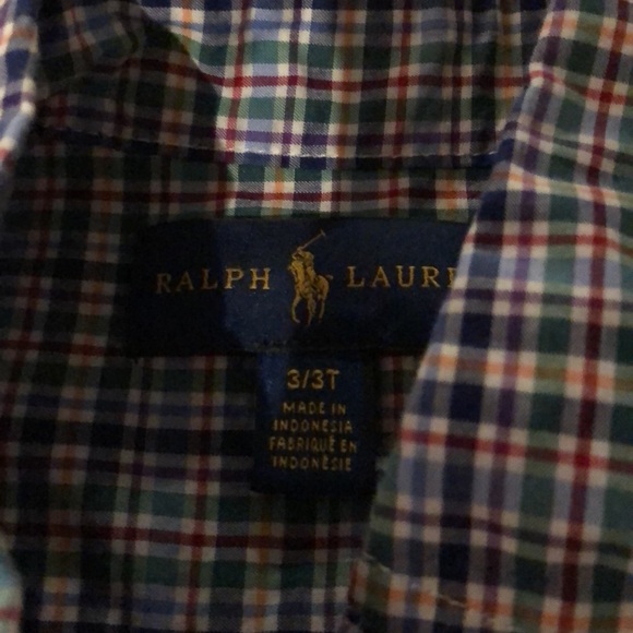 Set of 3t RL button up shirts - Picture 5 of 5